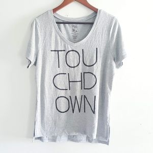 State of Mine Touchdown football graphic tee so L
